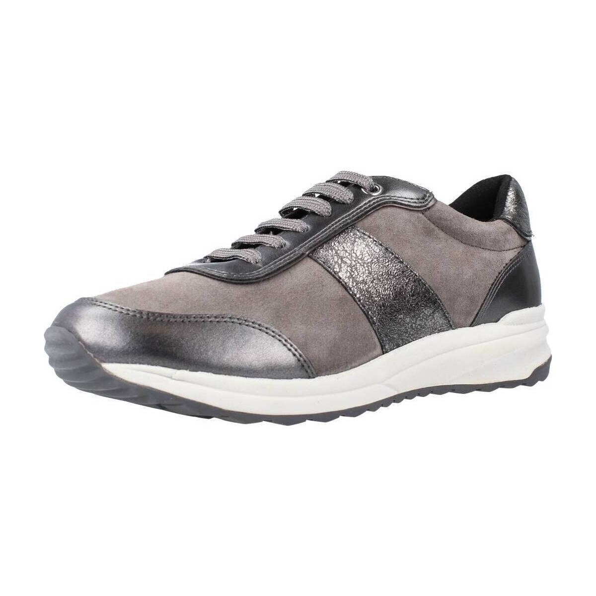Schuhe Damen Sneaker Geox D AIRELL A Grau