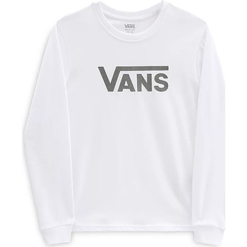 Kleidung Mädchen T-Shirts & Poloshirts Vans VN0A5I96WHT Weiss