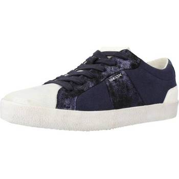 Schuhe Damen Sneaker Geox D WARLEY A Blau
