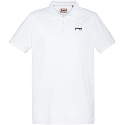 Kleidung Herren T-Shirts & Poloshirts Schott SC0022 Weiss