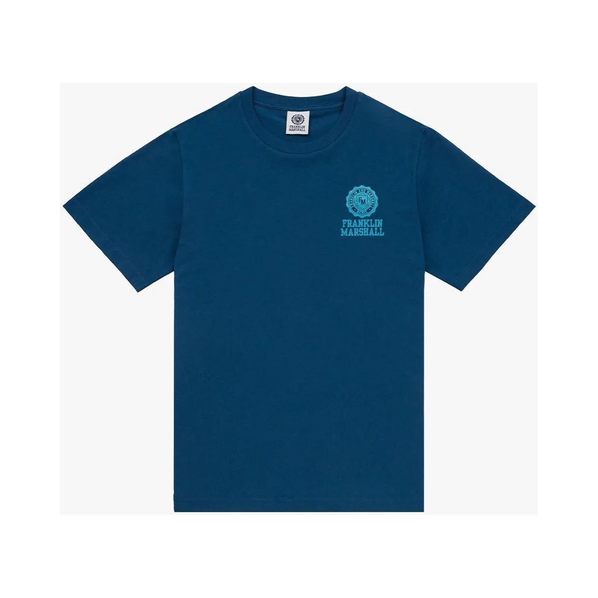 Kleidung T-Shirts & Poloshirts Franklin & Marshall JM3012.1000P01-252 Blau