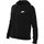 Kleidung Damen Pullover Nike Sport Sportswear Club Fleece Zip Hoodie DQ5471-010 Schwarz