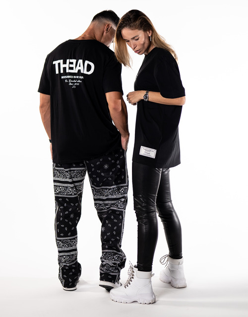 THEAD. DUBAI T-SHIRT Schwarz