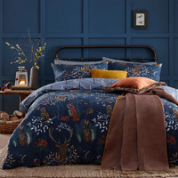 Home Bettbezug Furn Lit King Size RV1838 Blau