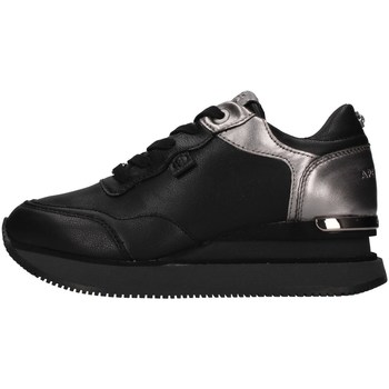 Schuhe Damen Sneaker High Apepazza F2MIDHIGH11/LEA Schwarz