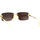 Uhren & Schmuck Herren Sonnenbrillen Bottega Veneta BV1126S 002 Sonnenbrille Gold