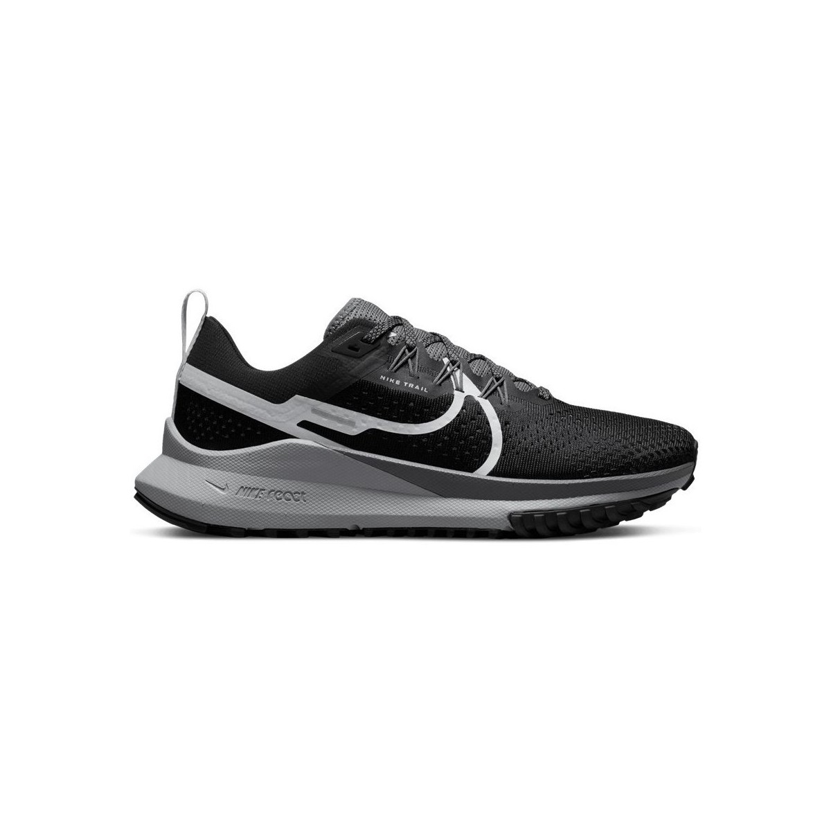 Schuhe Damen Laufschuhe Nike React Pegasus Trail 4 Schwarz