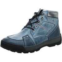 Schuhe Herren Stiefel Krisbut 6756-1 BSF blau