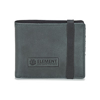 Taschen Portemonnaie Element STRAPPER LEATHER WALLET Schwarz
