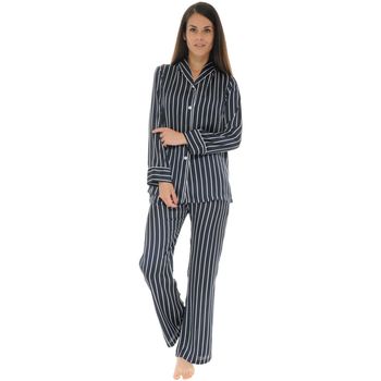 Kleidung Damen Pyjamas/ Nachthemden Christian Cane ROXETTE Blau