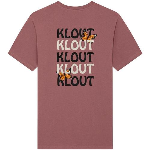 Kleidung T-Shirts Klout  Rosa