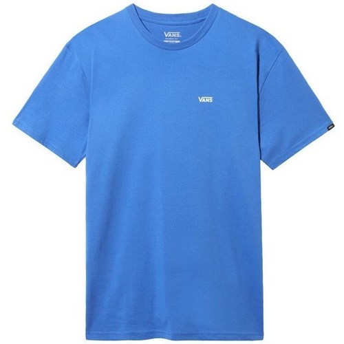 Kleidung Herren T-Shirts Vans Left Chest Logo Blau