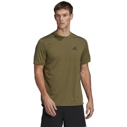 Kleidung Herren T-Shirts adidas Originals Aeroready Grün