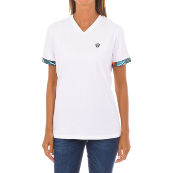 Kleidung Damen T-Shirts Galvanni GLVSM1100241-WHITEMULTI Weiss