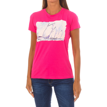 Kleidung Damen T-Shirts Galvanni GLVSW1129501-CHILIPEPPER Rosa