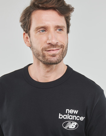 New Balance Essentials Logo T-Shirt Schwarz