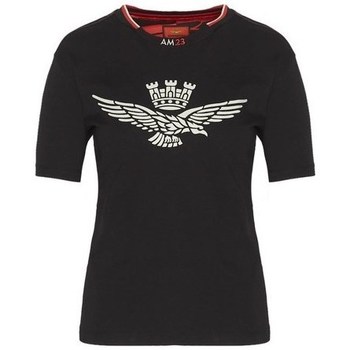 Kleidung Damen T-Shirts Aeronautica Militare TS2034DJ4960101 Schwarz