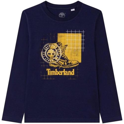Kleidung Jungen T-Shirts Timberland  Blau