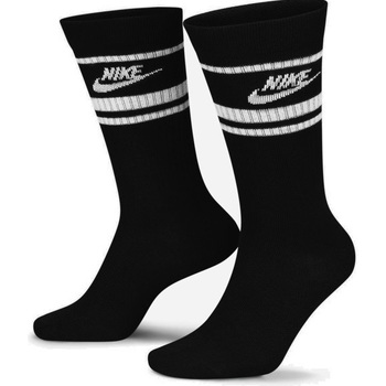 Unterwäsche Sportstrümpfe Nike Sportswear Everyday Essential Crew Socks 3 Pairs Schwarz