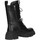 Schuhe Damen Low Boots Exé Shoes Exe' K2017-H4300 Stiefel Frau SCHWARZ Schwarz