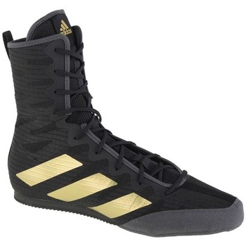 Schuhe Herren Sneaker High adidas Originals Box Hog 4 Golden, Schwarz