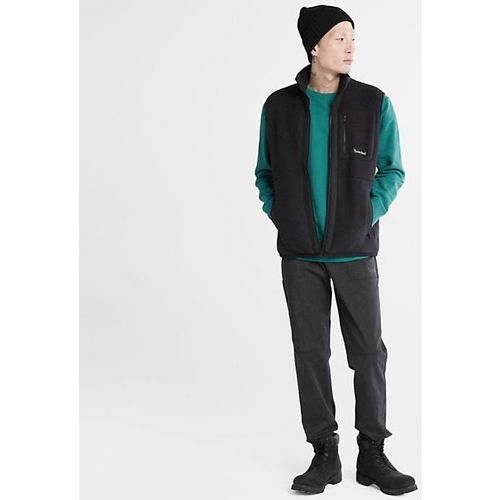 Timberland TB0A24DA0011 - SHERPA FLEECE VEST-BLACK Schwarz