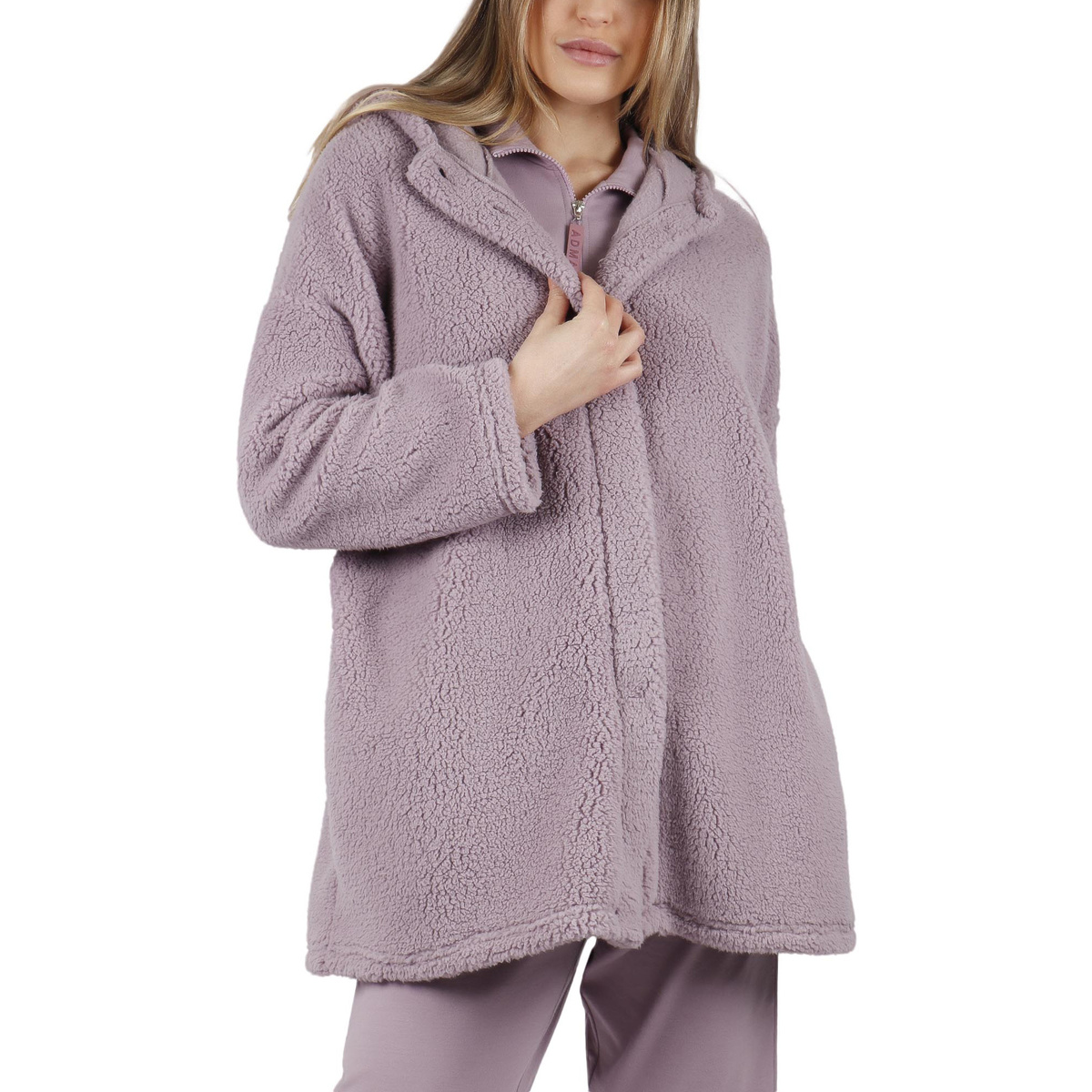 Kleidung Damen Pyjamas/ Nachthemden Admas Hausjacke Comfort Home Violett