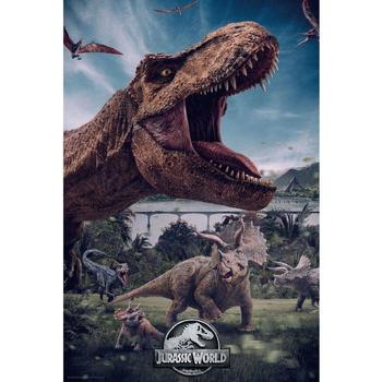 Home Plakate / Posters Jurassic World TA9310 Grün