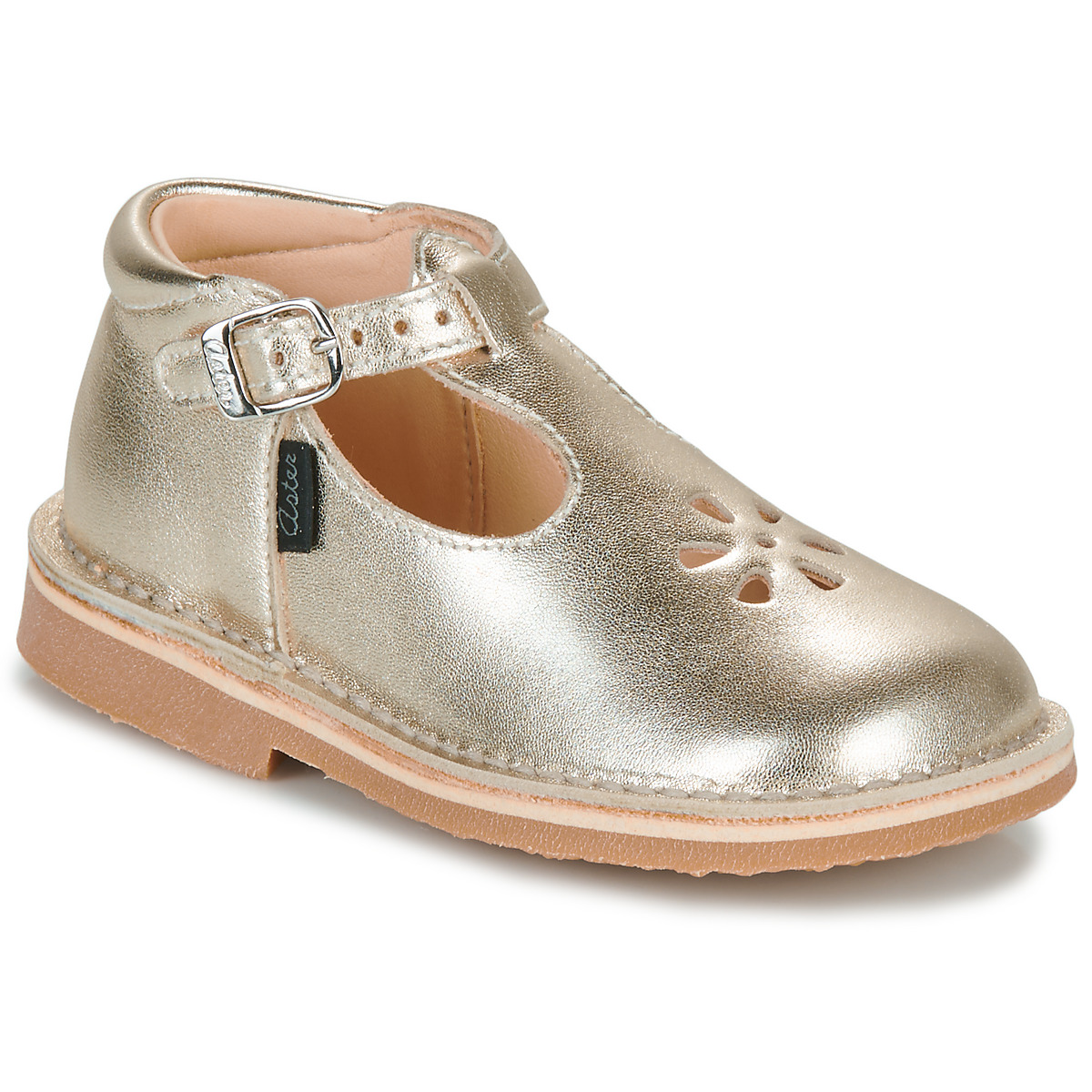 Schuhe Mädchen Sandalen / Sandaletten Aster BIMBO Gold