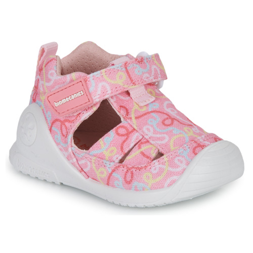 Schuhe Mädchen Sandalen / Sandaletten Biomecanics 232180 Rosa