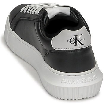 Calvin Klein Jeans CHUNKY CUPSOLE LACEUP MON LTH WN Schwarz / Weiss