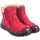 Schuhe Damen Multisportschuhe Vicmart 618 Burgund Damenstiefelette Rot