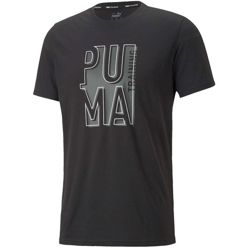 Kleidung Herren T-Shirts Puma Performance Training SS Tee Schwarz