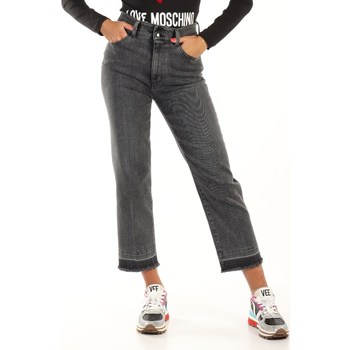 Kleidung Damen Straight Leg Jeans Love Moschino WQ46383S3845 Blau