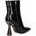 Schuhe Damen Ankle Boots Exé Shoes Exe' K2915-7187-1 Stiefeletten Frau Schwarze Farbe Multicolor