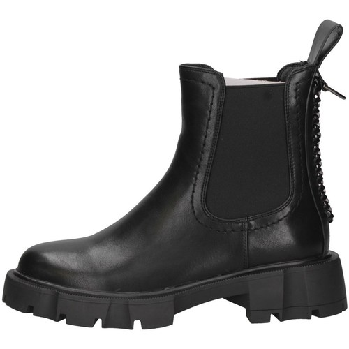Schuhe Damen Low Boots Exé Shoes M5091-C5884 Schwarz