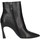 Schuhe Damen Ankle Boots Cecil 1966-A Stiefeletten Frau Schwarz Schwarz