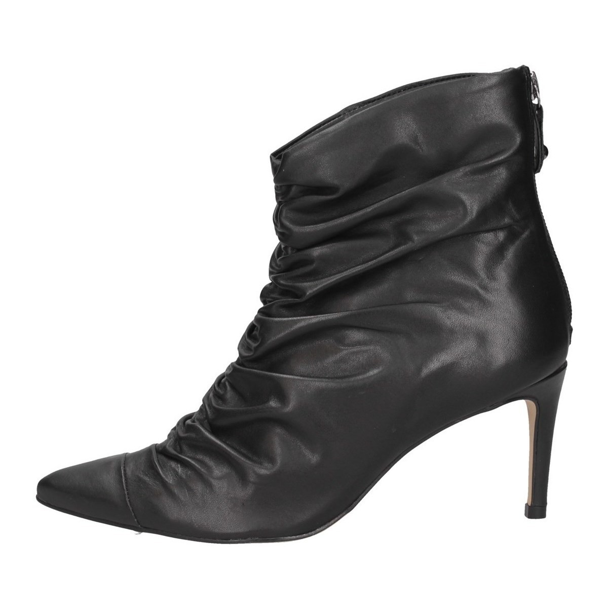 Schuhe Damen Ankle Boots Cecil 1869-A Stiefeletten Frau Schwarz Schwarz