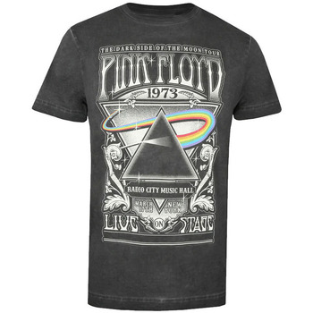 Kleidung Herren Langarmshirts Pink Floyd  Schwarz