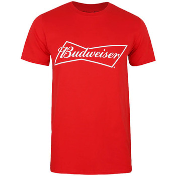 Kleidung Herren Langarmshirts Budweiser  Rot