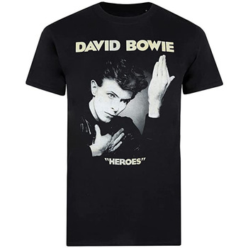 Kleidung Herren Langarmshirts David Bowie  Schwarz