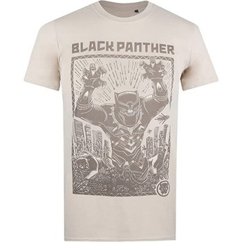 Kleidung Herren Langarmshirts Black Panther  Beige