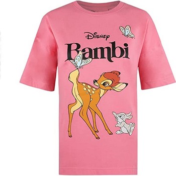 Kleidung Damen Langarmshirts Bambi  Rot