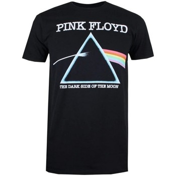 Kleidung Herren Langarmshirts Pink Floyd  Schwarz