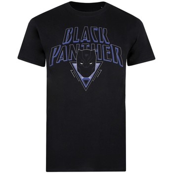 Kleidung Herren Langarmshirts Black Panther  Schwarz
