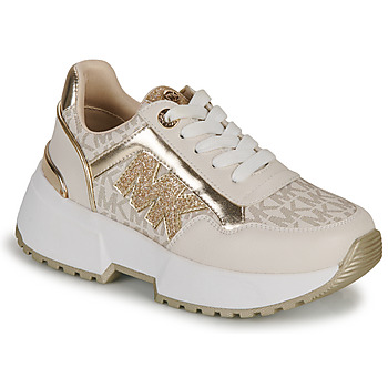Schuhe Mädchen Sneaker Low MICHAEL Michael Kors COSMO MADDY Beige / Gold