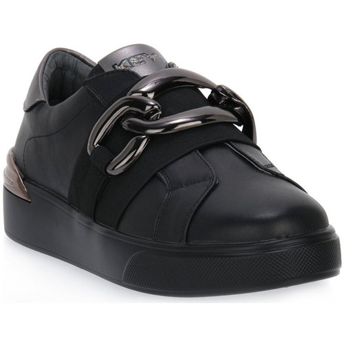 Schuhe Damen Sneaker Keys BLACK Schwarz