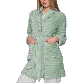 Kleidung Damen Pyjamas/ Nachthemden Admas Robe Winter Paisley Grün