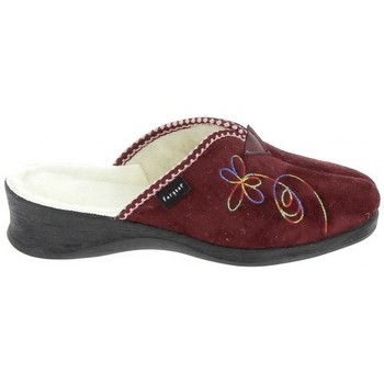 Schuhe Damen Hausschuhe Fargeot Vero Bordeaux Rot