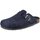 Schuhe Herren Hausschuhe  navy (dunkel) 220016-05 Blau